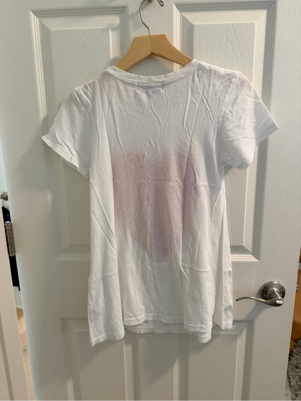 Wildfox White Short-Sleeve Tee with Red Heart Graphic - Picture 6 of 6